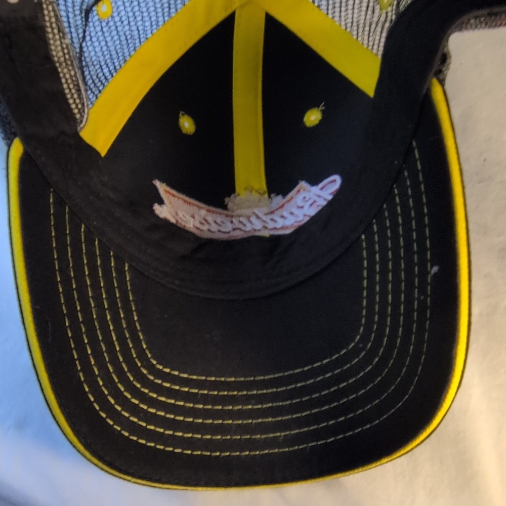 Chase Authentics Kevin Harvick #29 RCR Budweiser NASCAR Cap Black Yellow - Picture 4 of 5